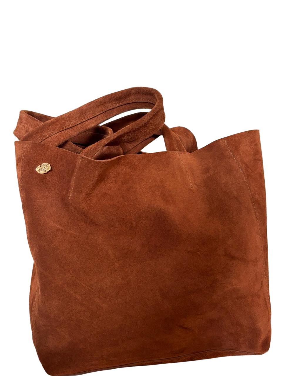 Handmade Kenyan 100% Suede Tote Bag